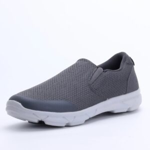 Yomax Lightweight Slip-on Shoes in Ash