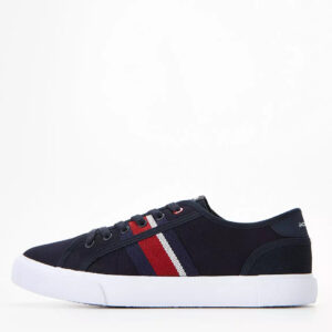 Jack & Jones Knox Krusher Lace-up Canvas In Navy Blazer