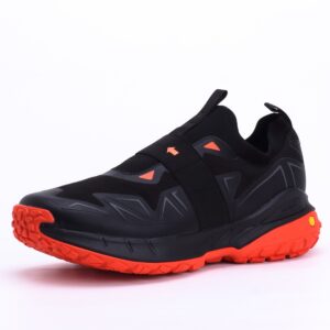 FitVille LugMax V4 Men’s Hiking Shoes In Black/Orange