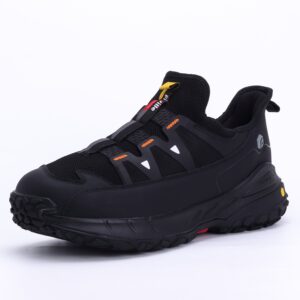 FitVille LugMax V5 Men’s Hiking Shoes In Black