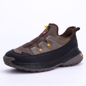 FitVille LugMax V5 Men’s Hiking Shoes In Brown/Black