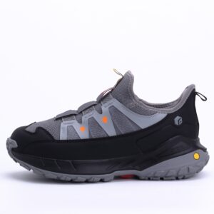 FitVille LugMax V5 Men’s Hiking Shoes In Grey/Black