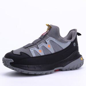 FitVille LugMax V5 Men’s Hiking Shoes In Grey/Black