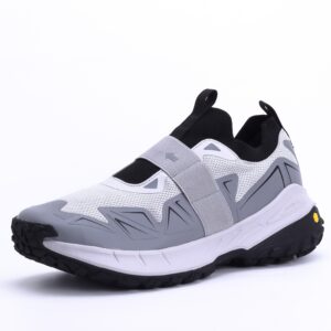 FitVille LugMax V5 Men’s Hiking Shoes In Fog/Moon Gray