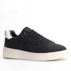 Lotus Tamaris Lace-up Zip Trainers – Black