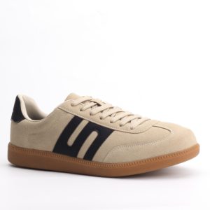 Hutton Men’s Springfield Trainers – Sand/Caramel