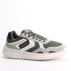 Siowil Breathable Lightweight Sneakers – Green/Beige