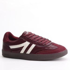Bearcliff Tennis Retro Stylish Sneakers – Bordeaux