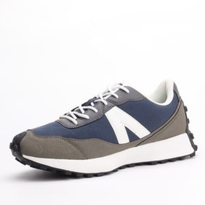 Airwalk Men’s Retro Athletic Sneakers – Blue/Gray