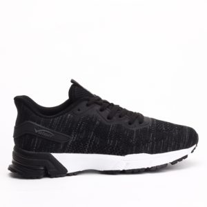 Vainer Unisex Athletic Sneakers – Black