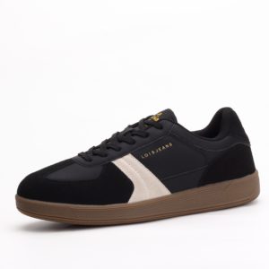 Lois Jeans Men’s Lace-up Sneakers – Black