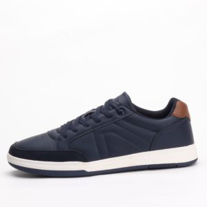 Ponock Casual Lace-Up Sneakers – Blue