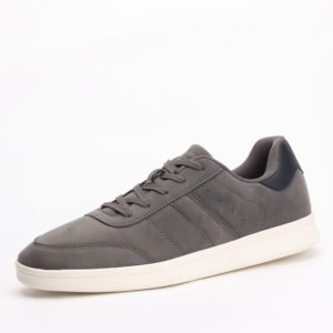 Basalt Next Men’s Suedette Sneakers – Grey