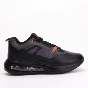 Collision Airfoam Running Sneakers – Black/Orange
