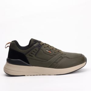 Braun Free Walk Lightweight Sneakers – Olive