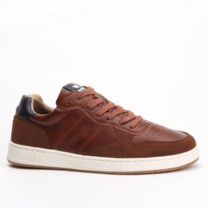 Wrangler Rusty Lace-Up Sneakers – Brown Cognac
