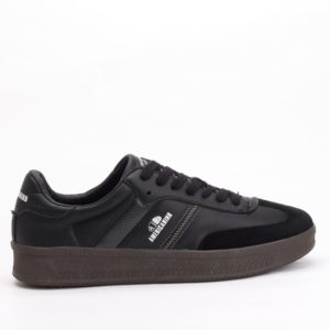 Americanino Men’s Casual Lace-Up Sneakers – Black