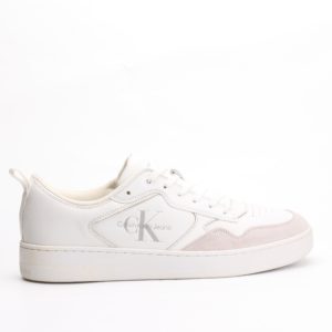 Calvin Klein Jeans Basket Cupsole Sneakers – White