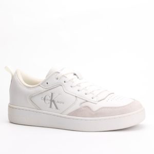 Calvin Klein Jeans Basket Cupsole Sneakers – White