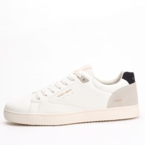 Teddy Smith Essential Lace-Up Sneakers – White