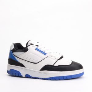 Metric Retro Skating Sneakers – White/Blue