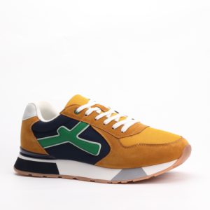 Itazero Jet-M Lace-Up Trainers – Detailed Yellow