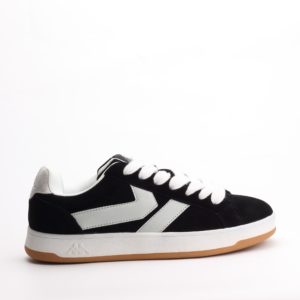 Kappa Marlon Lace-Up Sneakers – Black/White