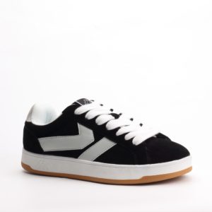 Kappa Marlon Lace-Up Sneakers – Black/White