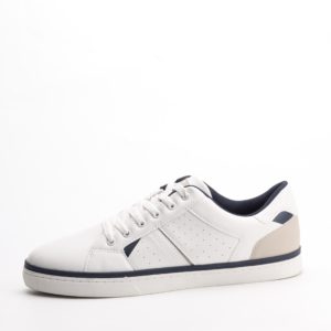 Silver Nano Sprinter Lace-Up Sneakers – White