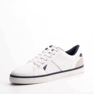Silver Nano Sprinter Lace-Up Sneakers – White