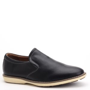 New Star Modern Men’s Oxford Dress Slip-On Shoes In Black
