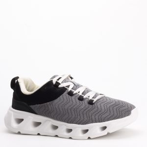 K-Swiss Tubes Sport Unisex Lightweight Trainers In Grey/Black