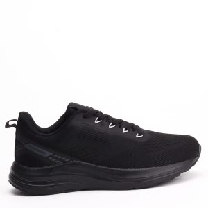 Unisex Breathable Mesh Performance Running Shoes – Black