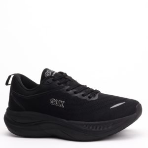GUK Max Comfort Triple Black Performance Running Sneakers