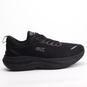 GUK Max Comfort Triple Black Performance Running Sneakers