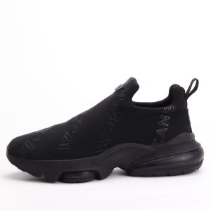 W Jeans Couture Slip-On Shoes In Black