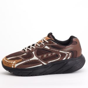 RBX Active Breathable Mesh Athletic Sneakers – Brown / Tan