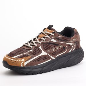 RBX Active Breathable Mesh Athletic Sneakers – Brown / Tan