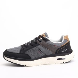 Bokai Urban Casual Lace-up sneakers in Black/Grey