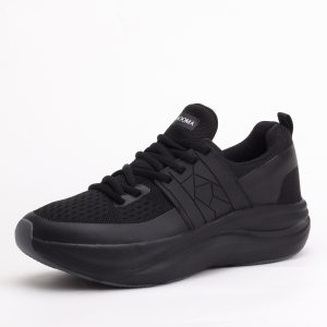 Tasooma P3 Athleisure Running Sneakers – Black