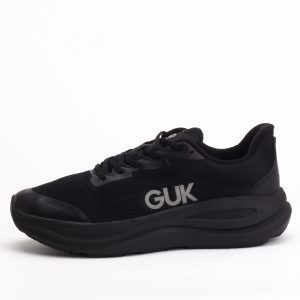 GUK Max Comfort Triple Black Performance Running Sneakers