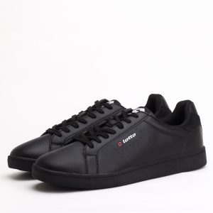 Lotto Ostuni Sleek Lace-up Sneakers – Black