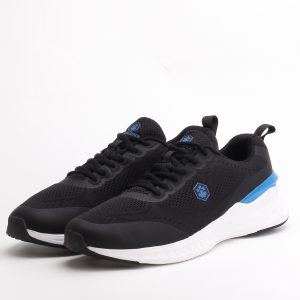 Lumberjack Morgen 4FX Unisex Running Sneakers – Black / Blue
