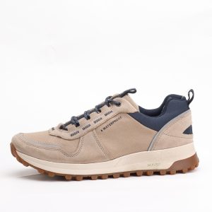 Clarks Men’s ATL Trek Walk Waterproof Hiking Sneaker – Sand Combi