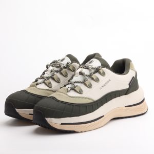 Lumberjack Melany 4PR Chunky Sole Outdoor Sneakers – Khaki Green / White