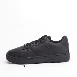 X-Plode Classic Casual Lace-up Sneakers – All Black