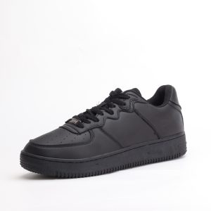X-Plode Classic Casual Lace-up Sneakers – All Black
