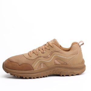 Hobibear Minimalist Wide Toe Box Walking Sneakers in Khaki Brown