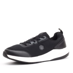 Lumberjack Murry Lightweight Running Sneakers – Black/White
