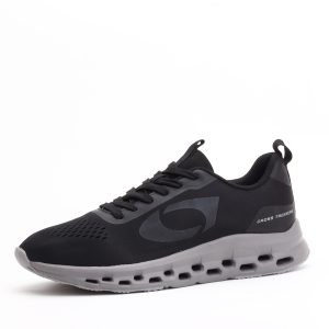Cross Trekkers Motus Sport Running Sneakers– (Black / Charcoal Grey)